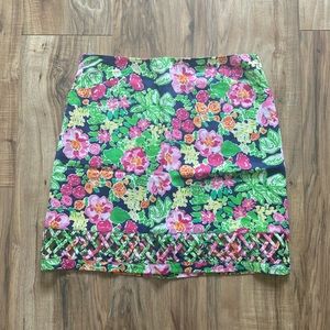 Lilly Pulitzer Roslyn Mini Skirt - Getaway Garden